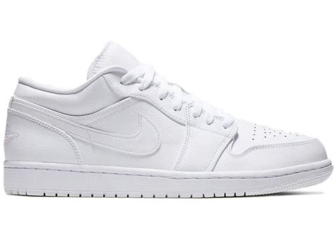 nike jordan weiß low|jordan 1 low white sneakers.